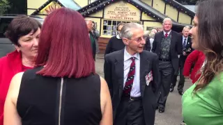 Three times amazing ultra low Lancaster Bomber Flypast