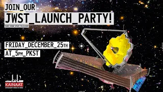 [Urdu/Hindi] LIVE - JWST Launch Party! Now on Dec 25th!!