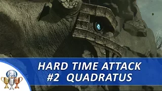 Shadow of the Colossus PS4 Remake - Hard Time Attack Walkthrough - Colossus #2 (Quadratus)