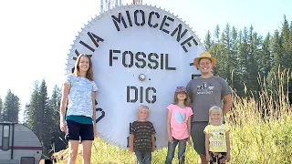 Clarkia Miocene Flora Fossil Dig | Idaho Homeschool Field Trip