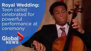 Royal Wedding: Teenage cellist celebrated for powerful performance at ceremony