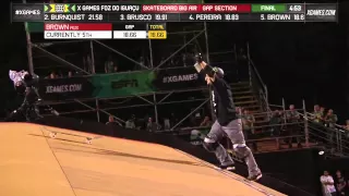 Jake Brown lands first ollie 720 in Skateboard Big Air: 2013 | World of X Games