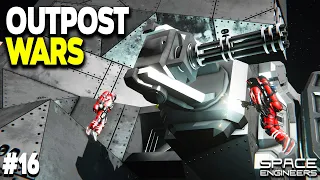 Constructing New Warships! - Space Engineers: OUTPOST WARS - Ep #16