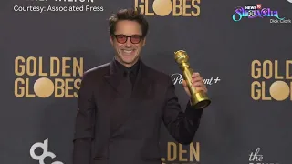 Golden Globes 2024: Cillian Murphy, Robert Downey Jr, Emma Stone, Other Winners Pose With Trophies