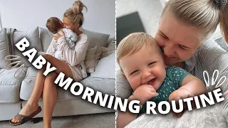 BABY MORNING ROUTINE ON MY OWN 2021👶✨ | Real Baby Routine UK, 11 Month Old Routine UK | HomeWithShan