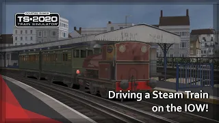 TS2020: Driving a steam train on the IOW!