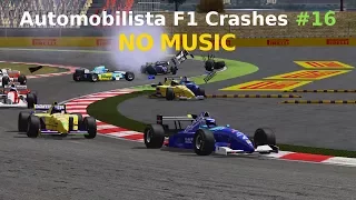 Automobilista Formula 1 Crashes #16 NO MUSIC