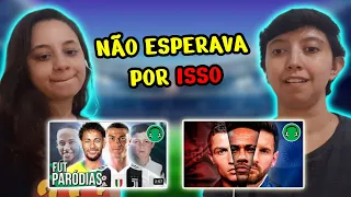 REACT SONHO DE SER JOGADOR  E SE O ATACANTE PERFEITO EXISTISSE? | FUTPARÓDIAS