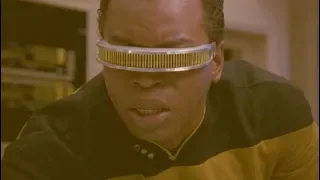 Geordi La Forge has a terrible memory.