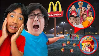 Don't Order Ryan's World, Vlad and Niki, Kids Diana Show, Blippi Happy Meal from McDonalds at 3AM!