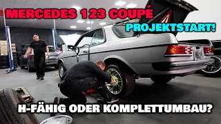 LEVELLA | Das Mercedes C123 Projekt startet! H-fähig oder Komplettumbau?