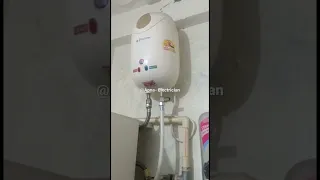 Geyser tank Blast 💥 | geyser water 💦 leakage problem #apnaelectrician #short #electrician #geyser