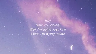 CHOONIE- I Lied,I'm dying inside(lyrics)