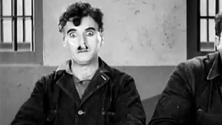 Charlie Chaplin || jail scene || modern times 1936 || comedy scenes.