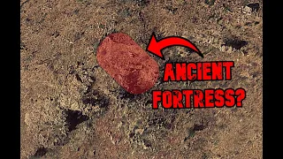 Ancient Fortress Ruins I Found on Google Earth 🌍 Went On Hiking Adventure to Explore #ancienthistory