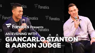 Yankees superstars Giancarlo Stanton & Aaron Judge Meet and talk to Fans | Fanatics Presents