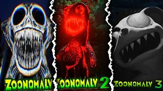 Zoonomaly Chapter 1 Vs Chapter 2 Chapter 3 - Trailers Comparison