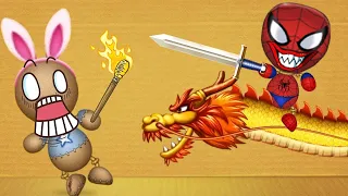 The Chinese Dragon vs The Buddy 2 🎯 Kick The Buddy NEW 2024 🎯