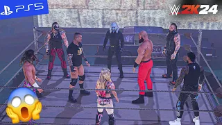 WWE 2K24 - Wyatt Compound Battle Royal Match | PS5" [4K60]