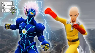 GTA 5 - Saitama VS Boros Final Fight | One punch man Mods