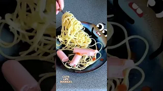 Cute Life Doodles | Plate of Spaghetti 🤪 #shorts #doodles #animations #doodlesart