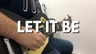 The Beatles - Let It Be | Guitar Solo Cover