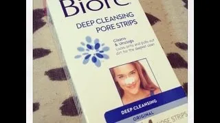 Review: Biore Deep Cleansing Pore Strips