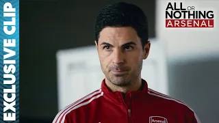 EXCLUSIVE CLIP: Arteta Announces Aubameyang Is No Longer Arsenal Captain | All or Nothing: Arsenal