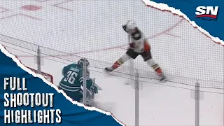 Anaheim Ducks at San Jose Sharks | FULL Shootout Highlights