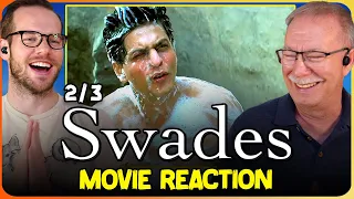 SWADES Movie Reaction Part 2/3 | Shah Rukh Khan | Gayatri Joshi | Ashutosh Gowariker