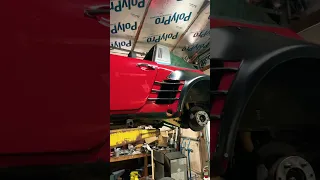 How to adjust the ride Height￼ on the rear of a Porsche 911