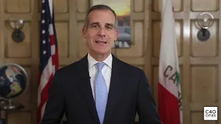 C40 Chair and Mayor of LA Eric Garcetti - 1,000 Cities for a Green and Just Future