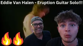 My Dad And I React To Van Halen - Eruption Guitar Solo!!!