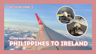 Flying To Ireland From The Philippines With A Pet In Cabin | Time To Go Home