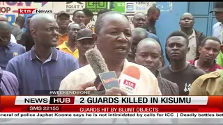 Two guards on night duty murdered in Kisumu