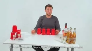How to Play Flong (Beer Pong/ Flip Cup) | Drinking Games