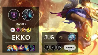 Ekko Jungle vs Viego - KR Master Patch 11.20