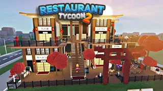 Restaurant Tycoon 2 || Japanese Style Restaurant (Tutorial) || Roblox
