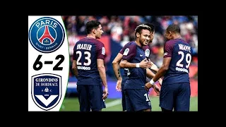 PSG vs Bordeaux 6:2 - All Goals & Highlights RESUMEN & GOLES (30/09/2017) HD Paris Saint-GermainGoa