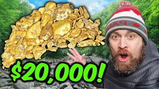 Diver Finds $20,000 Of GOLD While Sniping!