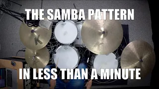 The Samba Pattern in less than a Minute - Daily Drum Lesson