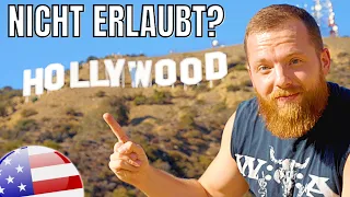 Zum Hollywood Zeichen! (Betreten auf eigene Gefahr...)