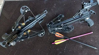 Epic fail w/ experimental upgrade to the Mini Striker Pistol Crossbow