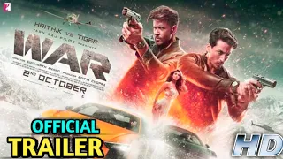 War Official Trailer | Hrithik Roshan | Tiger Shroff | Vaani Kapoor | War Trailer | War Teaser