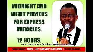 Midnight Prayers For Express Miracles - Dr Olukoya 2021