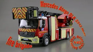 Mercedes Atego DLK 2312 Metz, fire brigade (IXO Atlas) 143