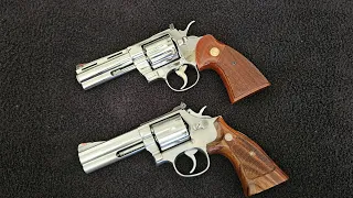 Colt Python vs. Smith & Wesson 686 357 Magnum