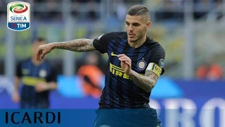 Il gol di Icardi (23') - Inter - Atalanta - 7-1  Giornata 28 - Serie A TIM 2016/17