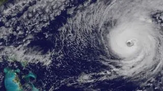 See Hurricane Nicole from space