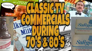 THROWBACK...CLASSIC TV COMMERCIALS OF THE 70's and 80's ll A MUST WATCH VIDEO